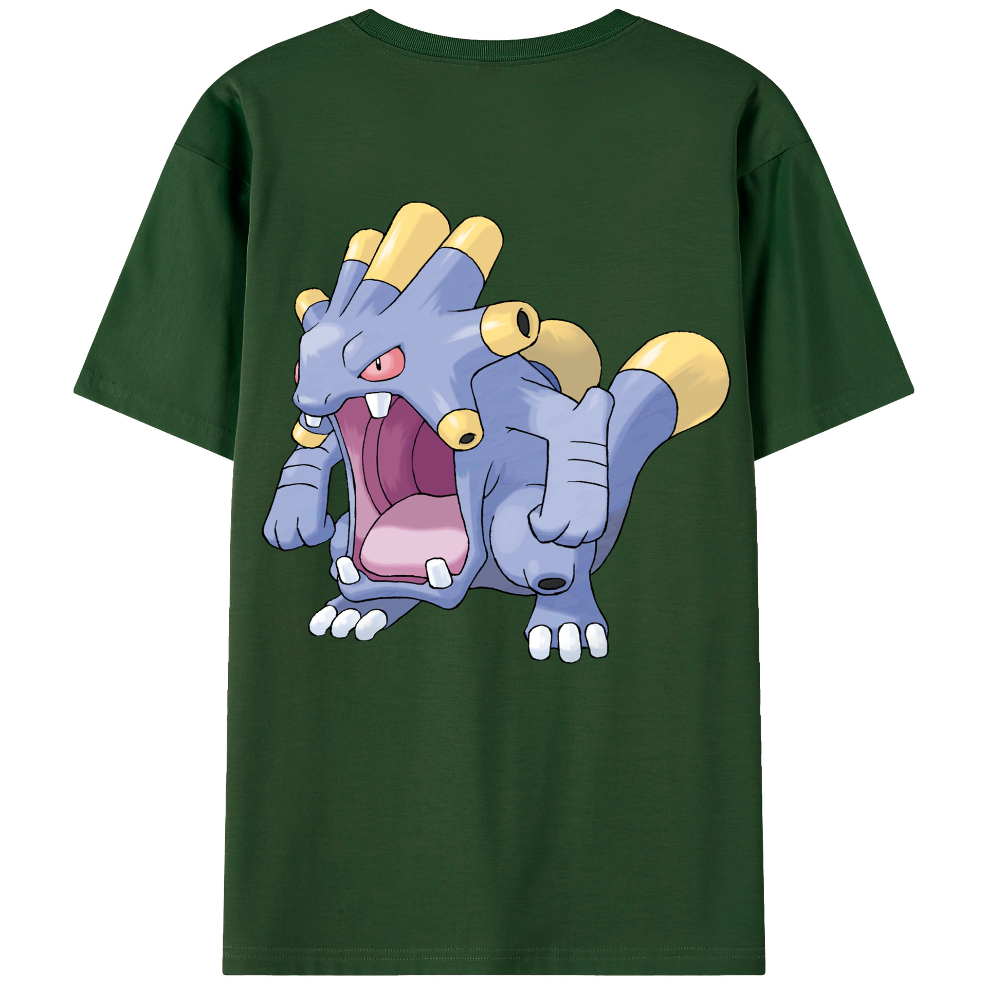 （画像用） ポケットモンスター Pokémon 綿100％半袖Tシャツ（背面プリント）